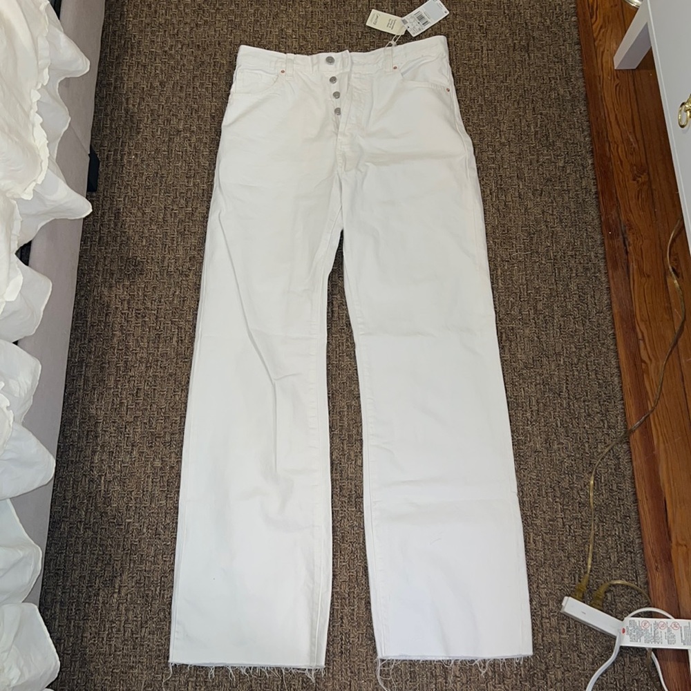 NWT wide leg jeans!
